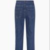  Benetton  Incisional Roll Up Straight Denim Pants Badp15341