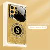 Fashion Atmosphere Simplicity High-end Electroplating Glass PhoneCase for Samsung Galaxy S26 S25 S24 S23 S22 S21 FE,Ultra,Plus