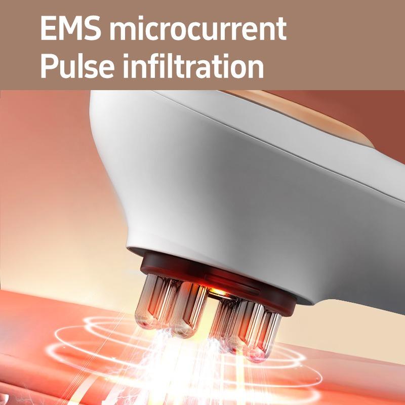 Electric Negative Pressure EMS Heating Body Sculpting Liposuction Instrument Scraping Instrument Fat Pusher Massager Handheld Beauty Instrument