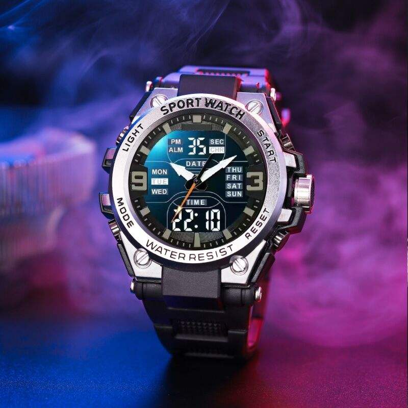 Hot Selling Digital Watch Men's Waterproof Watch Wrist High-quality Men's Sports Clock