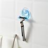 Suction Cup Shaver Holder - Wall-Mounted Razor Hanger (Gray/Blue)