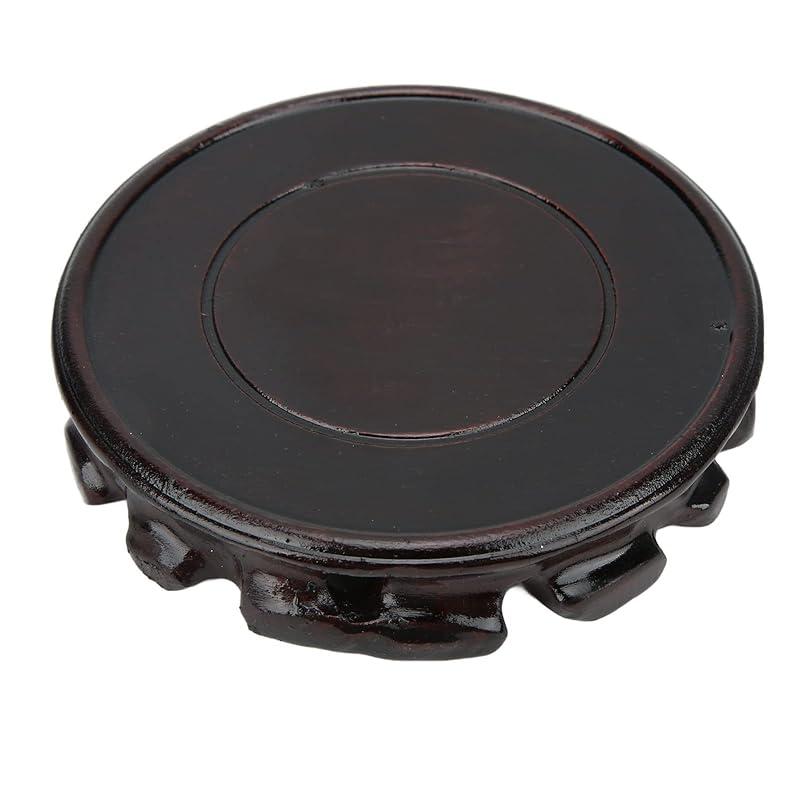

is overflowing round shape interior decoration vase stand buddha statue pedestal For bonsai/teapot/collectibles (inner diameter 13 height 2.5cm)