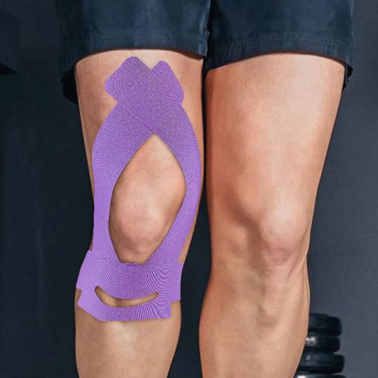 Knee Support Tape for Knees Precut Waterproof Elastic Athletic Tape for Knee Pain Relief Stability Breathable Muscle