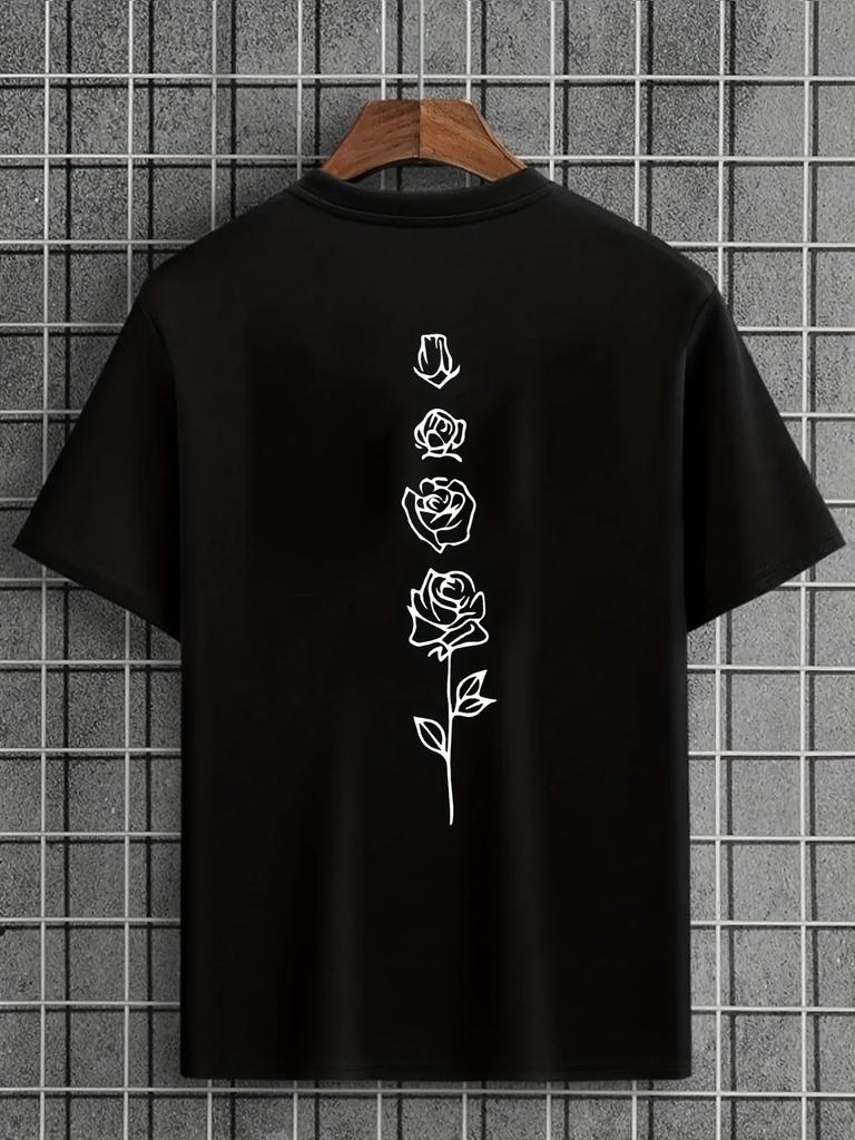 Men's Summer Short Sleeved T-shirt 100% Cotton High Street Loose  Men Clothing  Redtube  Kid Cudi  Harajuku