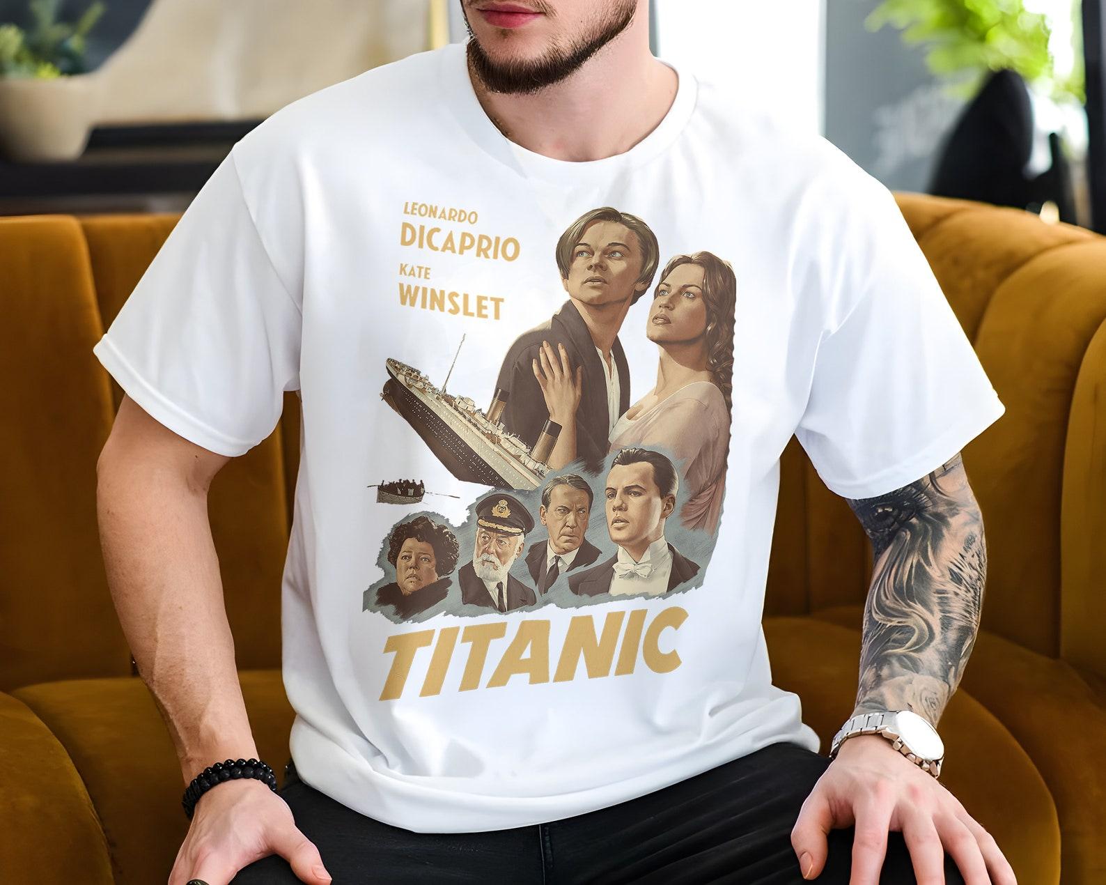 Titanic V1 Movie Poster Classic Movie Unisex T-Shirt all sizes S-5XL 4XL