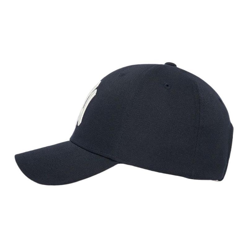 MLB Polyester Baseball Caps Unisex Black Fashion 3ACP0802N50BKS