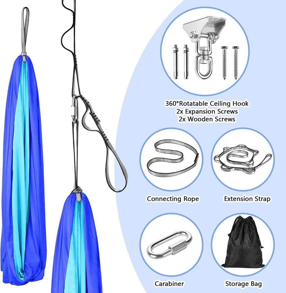 Therapy Swing Hammock Double Swing Cloth Kids Gifts for Autism