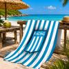 Racing Team Emblem Beach Towel, Quick-drying, Easy to Care for, Suitable for Both Fitness and Beach Vacations,Sports Essential