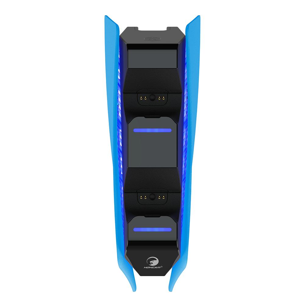 Dual Controller Charging Dock Replacement Controller Charger Dock Station USB Type-c Port Charging Docking Station Stand for PS5