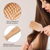 Bamboo Hairbrush Comb Scalp Massage Hair Protective Hair Brush Massage Comb