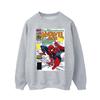 Marvel Mens Spider-Man Marvel Age Comic Cover Sweatshirt