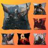 Funda de Cojín Decorativa Genial del Juego G-God OF W-War Para 45x45cm,55x55cm,30x30cm Para Decoración de Dormitorio en Casa y Protector