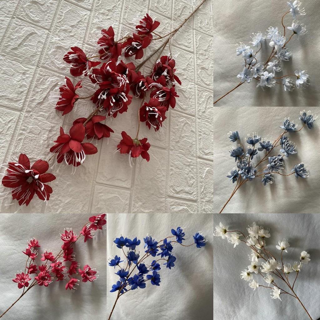 Simulated Areca Flowers Wedding Decoration Realistic Photography Prop Backdrop