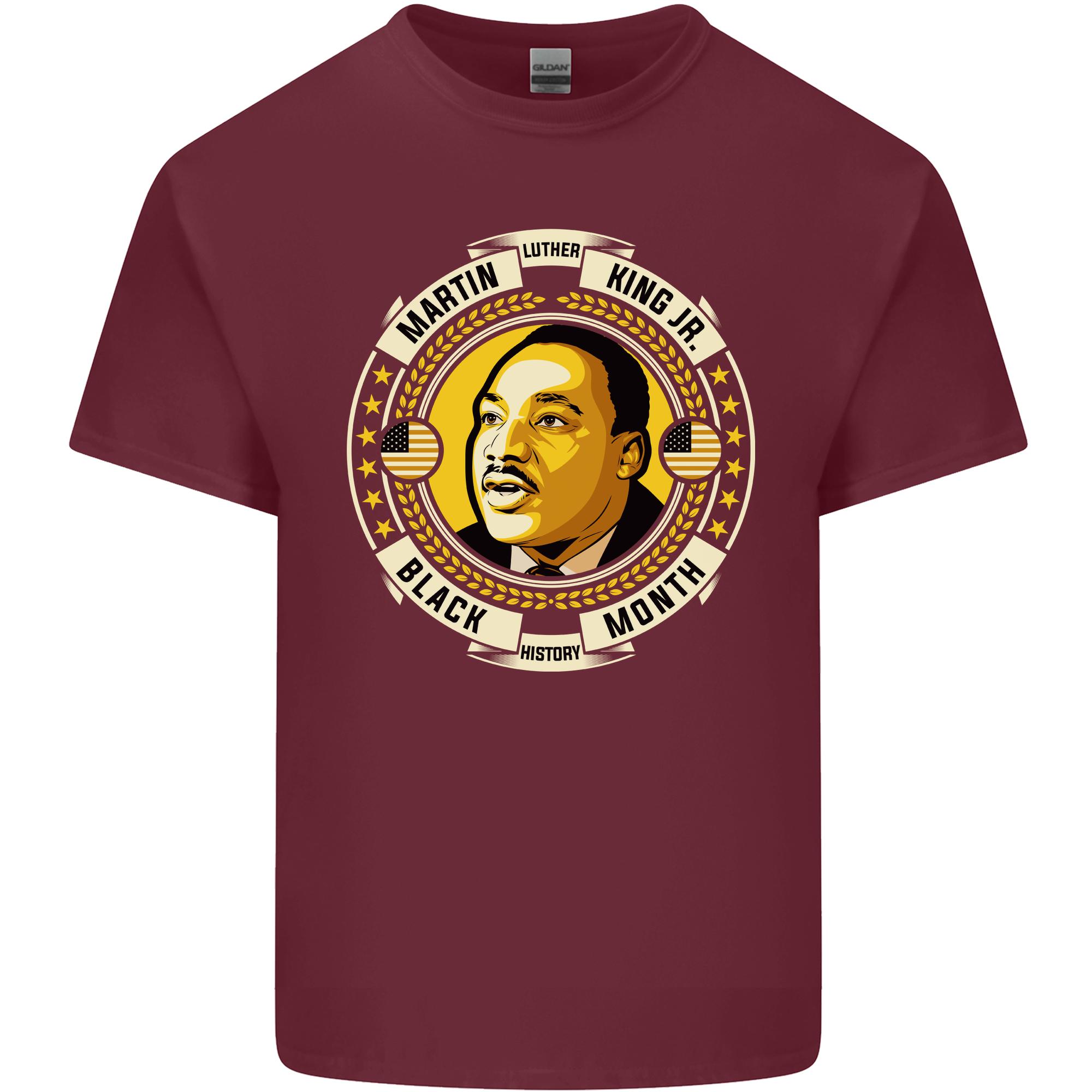 Martin Luther King Black History Month Unisexs Light Cotton TShirt S