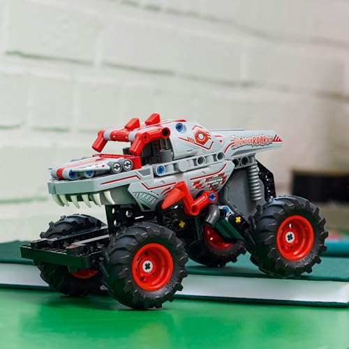 LEGO Technic Monster Jam ThunderROARus Pull-Back Toy Block789Vehicle Car Mini Car 42200
