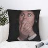 Charlie Kirk Headphones Shocked Meme Pillow Case  Comfy Pillow Cover Morden Pillowcases For Sofa Couch Bed Living Room