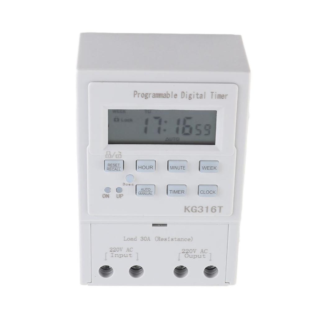 Digital Timer Timer Programmable Control Timing with High Accuracy Less Than 1 Second Time Error