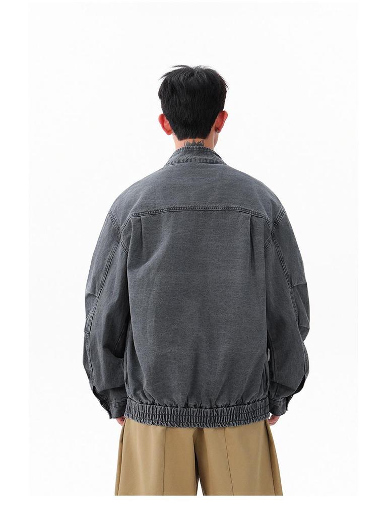 Xxbro Herren Japanische Retro Arbeitskleidung Patchwork Baumwolljacke - Herbst/Winter Trendige Lässige Oberbekleidung
