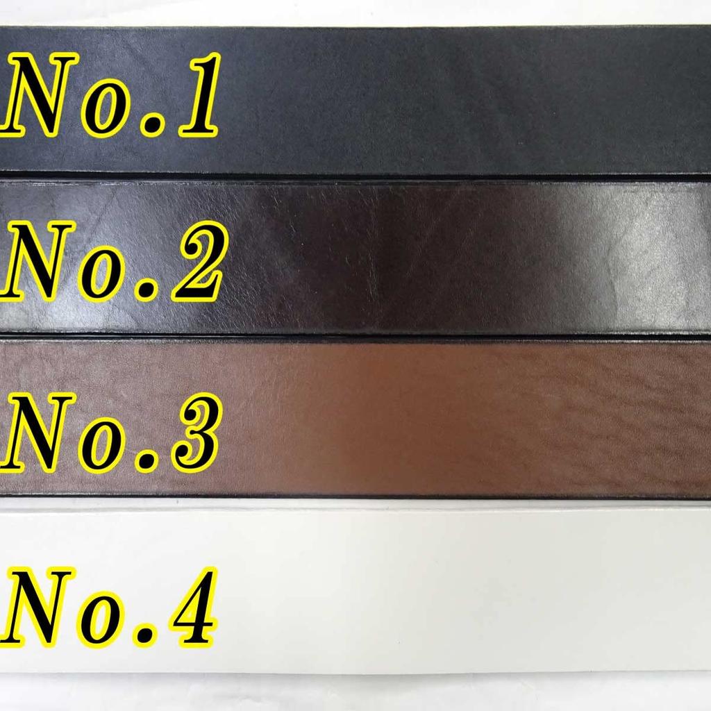 Bridge Made in belt leather genuine single piece of aniline size chocolate [J Western] Japan, approx. 50mm, only, belt, cowhide, leather, leather,