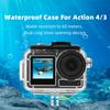 Waterproof Diving Housing Cover for ACTION4 Camera Capture Amazing Photos in Water