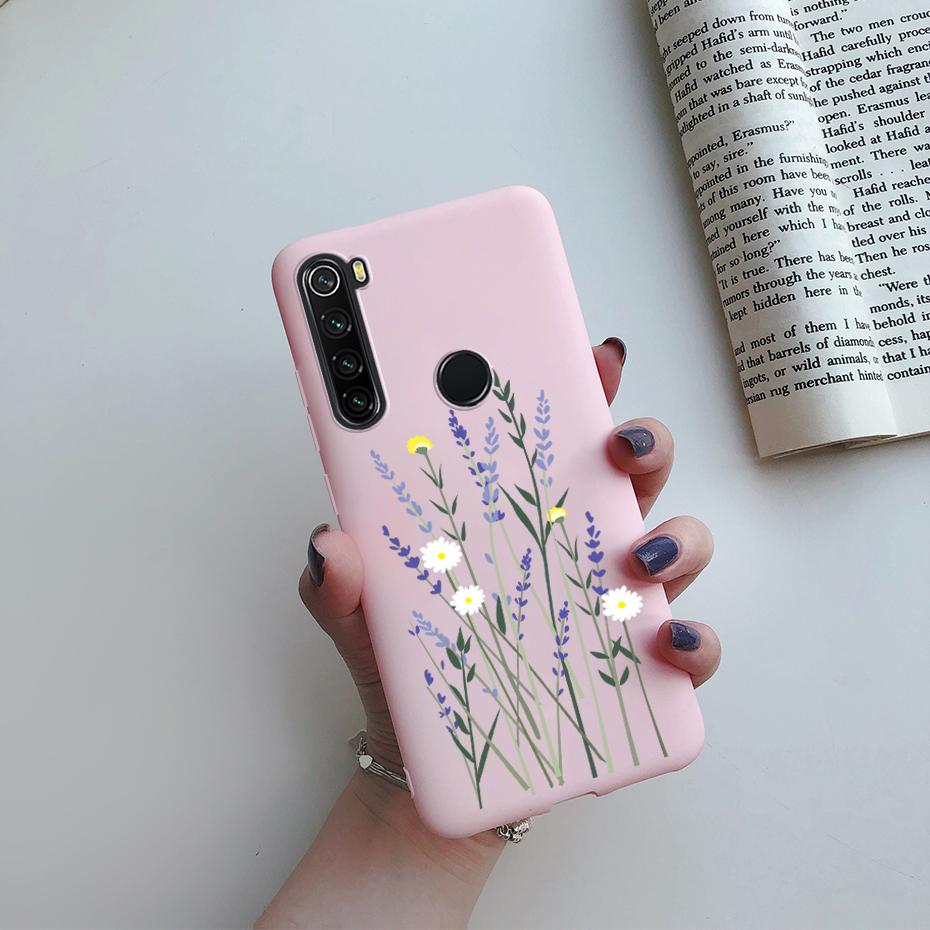 For Cover Xiaomi Redmi Note 8 Case Soft Silicone Painting Phone Case Xiaomi Redmi Note 8 Pro Cover Funda Redmi Note 8 T 8T Case