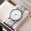 Simple Business Waterproof Luminous Trend Mechanical Quartz Watch Men's Watch Gift Fashion Steel Belt Watch