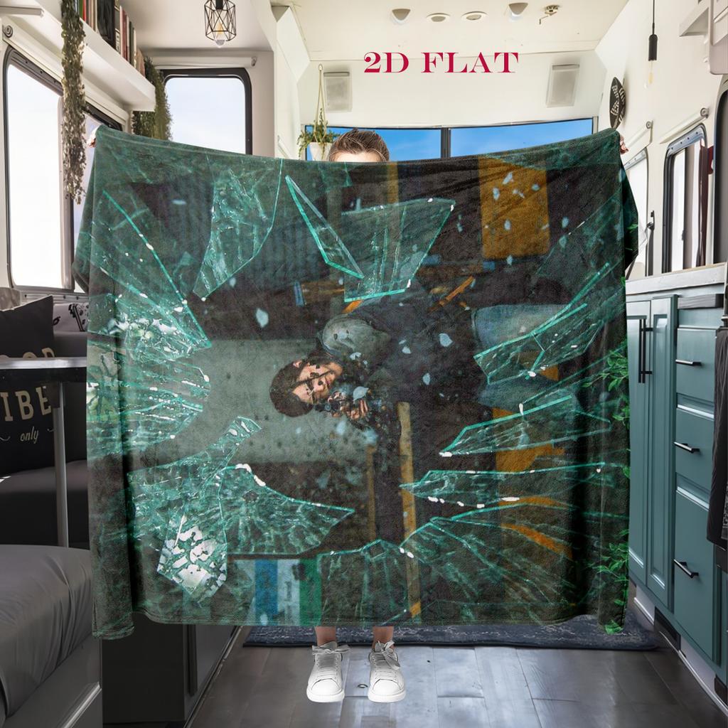 Survival Bonds Post-Apocalyptic World blanket Suitable for all seasons Camping trip sheet Nap Blanket Office rest blanket