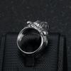 Hip Hop New Fashion Men Tiger Rings 316L Stainless Steel Animal for Men Ring Vintage Jewelry