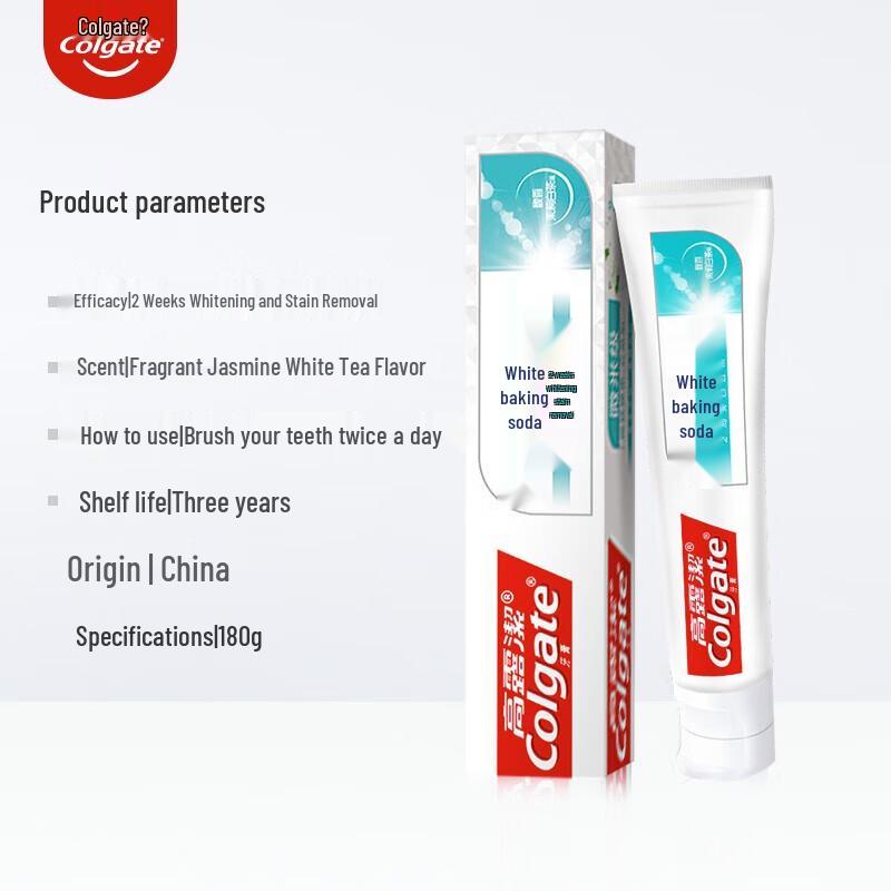 Colgate Power White Baking Soda Whitening Toothpaste