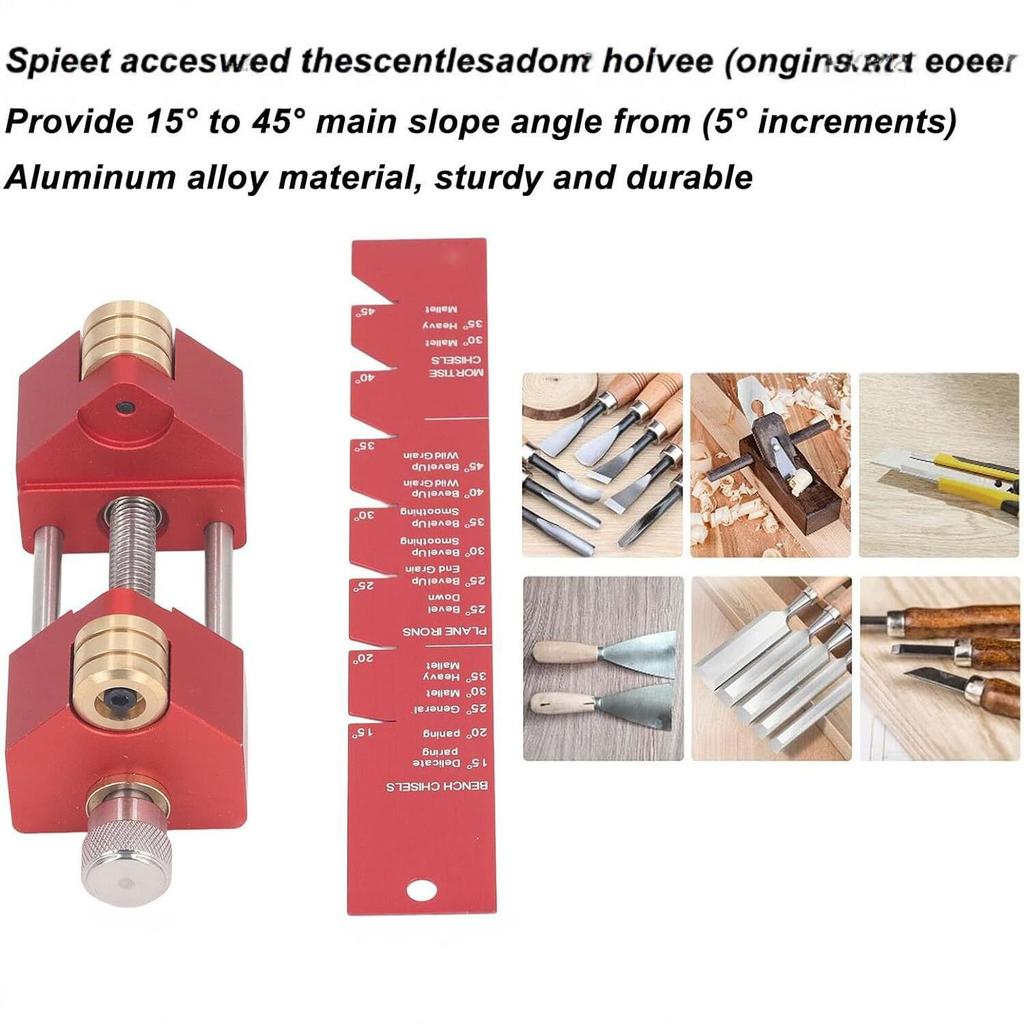 Three-Piece Woodworking Chisel & Planer Sharpener Set