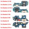 Charging Port For Realme 11 5G 10 4G 9i 9 Pro Plus Pro+ Charge Board Usb Connector PCB Dock Plate Socket Mobile Phone Parts