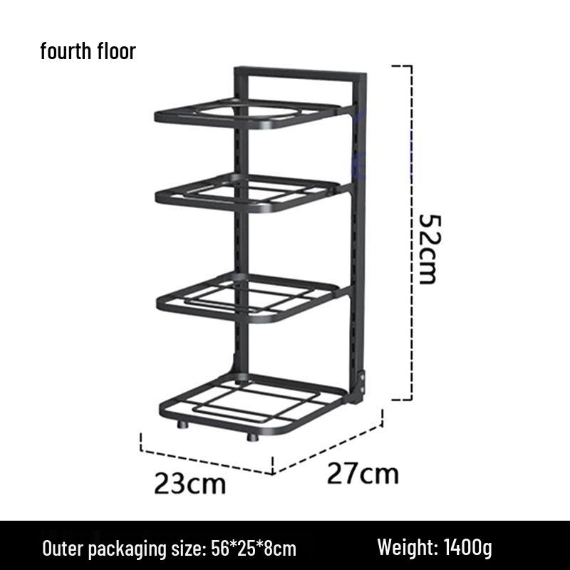 

«Подставка для кастрюль из нержавеющей стали под мойкой с многоуровневым хранением»