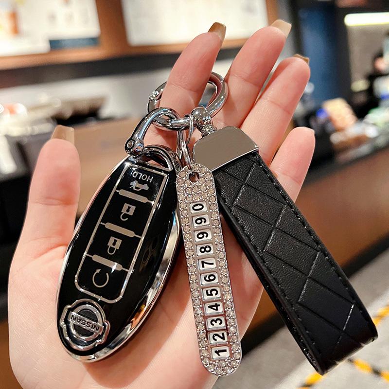 TPU Key Cover for Nissan: Qashqai, Teana, Sylphy, Murano, Dongfeng, Tiida, Sunny.