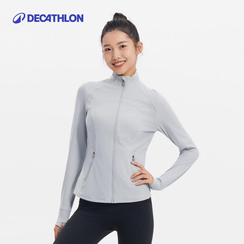 Decathlon Women's Slim-Fit Yoga & Fitness Jacket