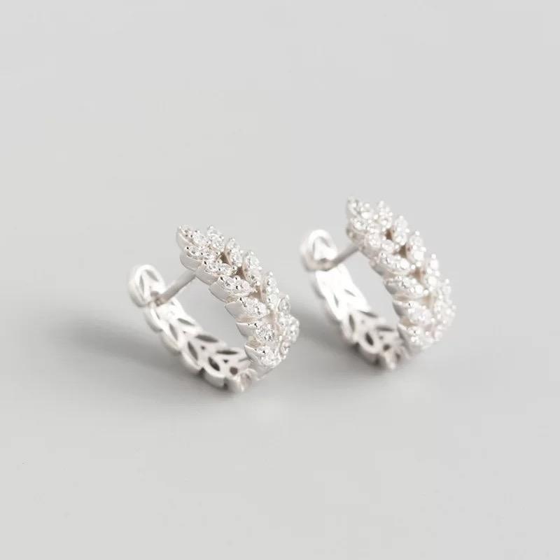 Geometrische Kleine Edelstahl-Creolen für Damen Punk Hip-Hop Ohrringe Trendschmuck