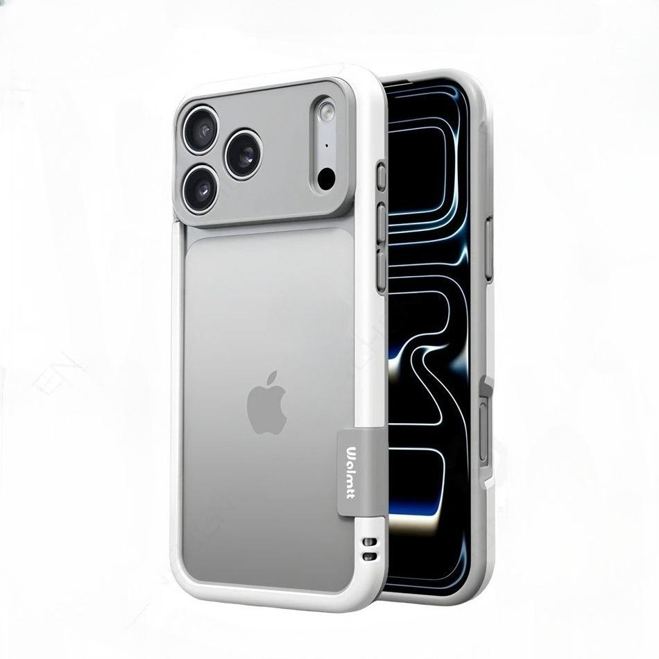 Fashion Heat Dissipation Silicone Frame Case For IPhone 17 Pro Max Air 16 Pro 15 14 Bare-metal Shockproof Camera Protector Cover