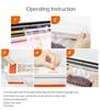 Household Food Vacuum Sealer Packaging Machine Film Sealer Vacuum Packer with 10Pcs Bags
