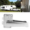 Toilet Door Lever Lock Set Bathroom Handle Knob Polished Chrome for Camper RV Yacht