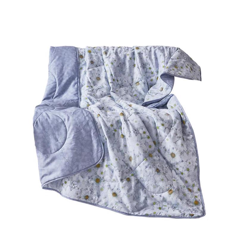 

Mengjie 100% Cotton Mint Antibacterial Summer Quilt