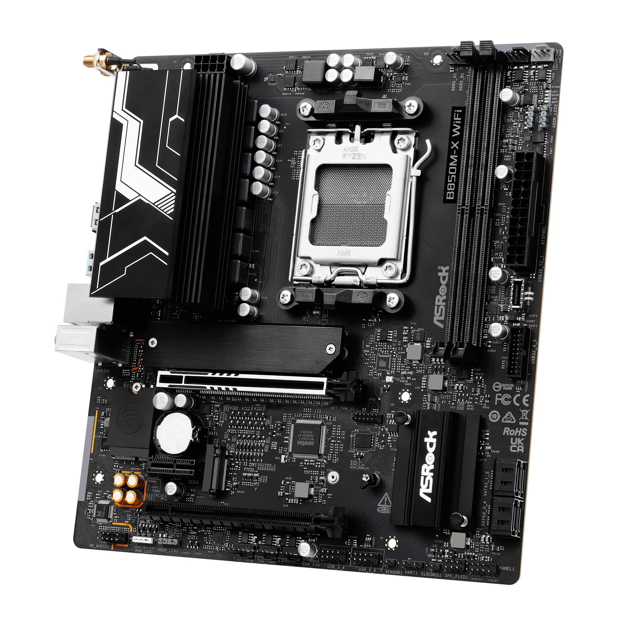 

ASRock WiFi Motherboard Motherboard MB6752 B850M-X R2.0 Micro-ATX