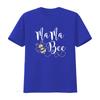 Birthday Bee Family Mama Mom Mothers for Women T shirt vintage Washed Unisex Comfortable Versatile graphic Casual Stylish