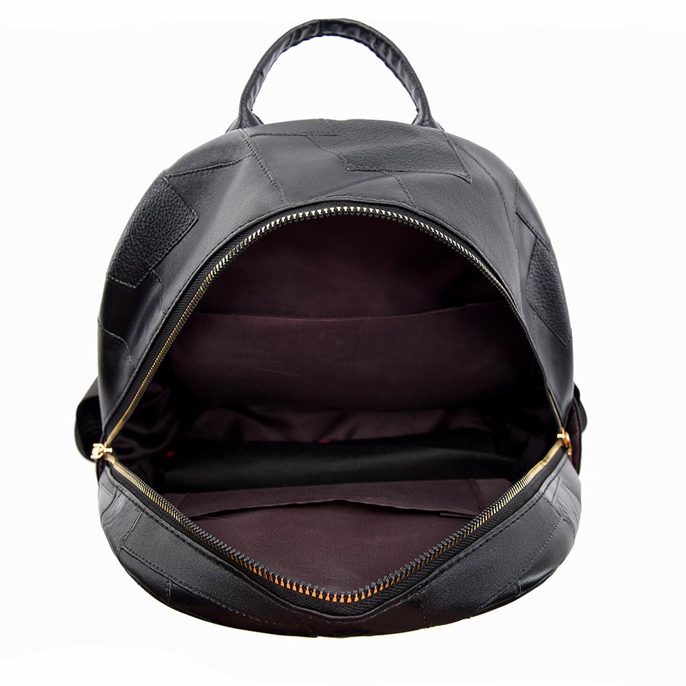 Batoh s velkou kapacitou Dámský lehký měkký kožený batoh Cestovní batoh