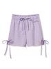 Gelato Pique Fabric Ribbon Shorts PWFP251339LAVF