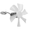 RV Vent Fan Blade Motor Set Replacement for Heng S 6 Inch White RV Exhaust Ventilation Fan Blade with D Shaft Motor