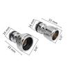 Adaptador Universal Conector para Torneira de Cozinha, Adaptador para Mangueira de Misturador, Conexões para Marcenaria, Rosca Fêmea/Macho de 1/2" 3/4"