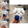 Chiikawa Hachiware Usagi Baseball Cartoon Keychain Plush Toy For Kids