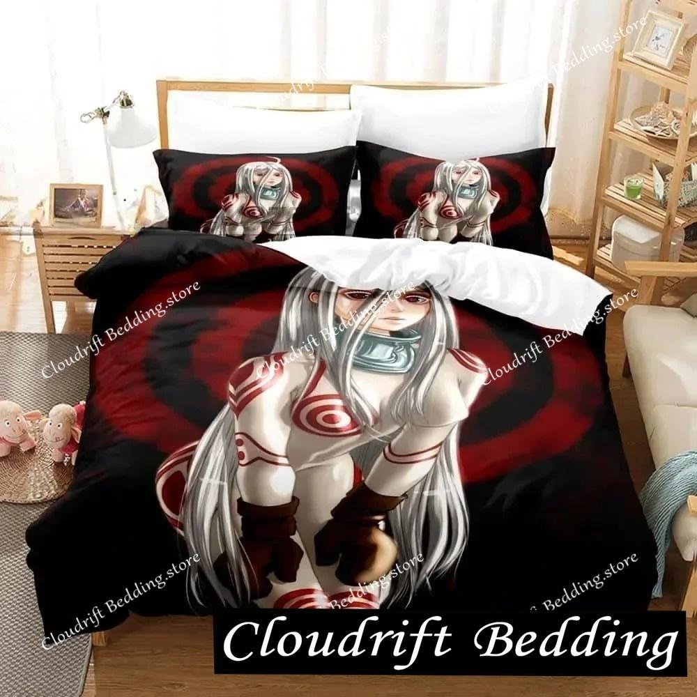 New 3D Printed Anime Deadman Wonderland Bedding Set Single Twin Full Queen King Size Bed Set Adult Kid Bedroom Duvet Cover Sets