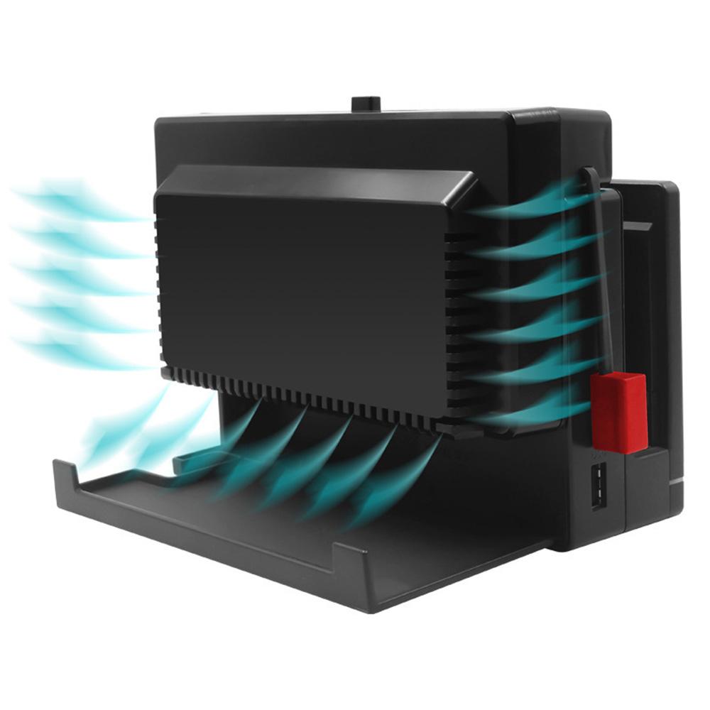 DATA FROG Game Console Radiator Base with Dual Cooling Fans for Nintendo Switch/Switch Lite Console