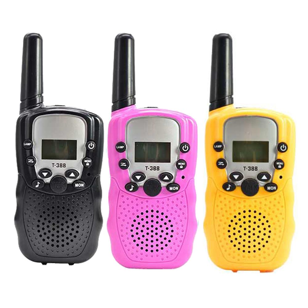 3-pack Kinder Walkie Talkies, Outdoor Kampeer Avontuur Speelgoed voor Jongens Meisjes Leeftijd 3-12, LED Zaklamp, 22 Kanalen, Verjaardagscadeaus