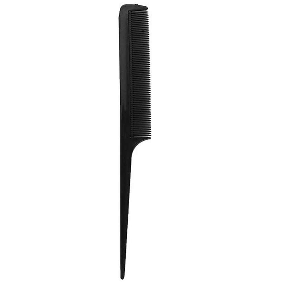 Barber Shop Plastic Pointed Tail Comb Hairdressing Supplies 10-piece Set Barber Tools Beard Comb Smooth Hair Comb
